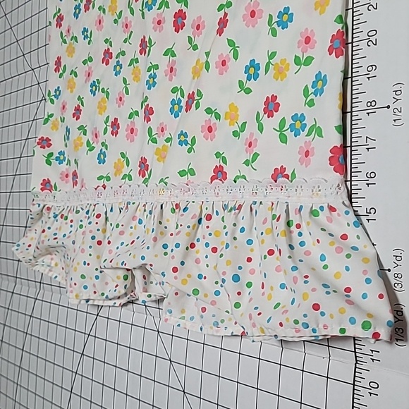 Vintage Royal Cannon Flower Confetti Pillow Case 70s‎ Preloved #1 - Picture 8 of 8